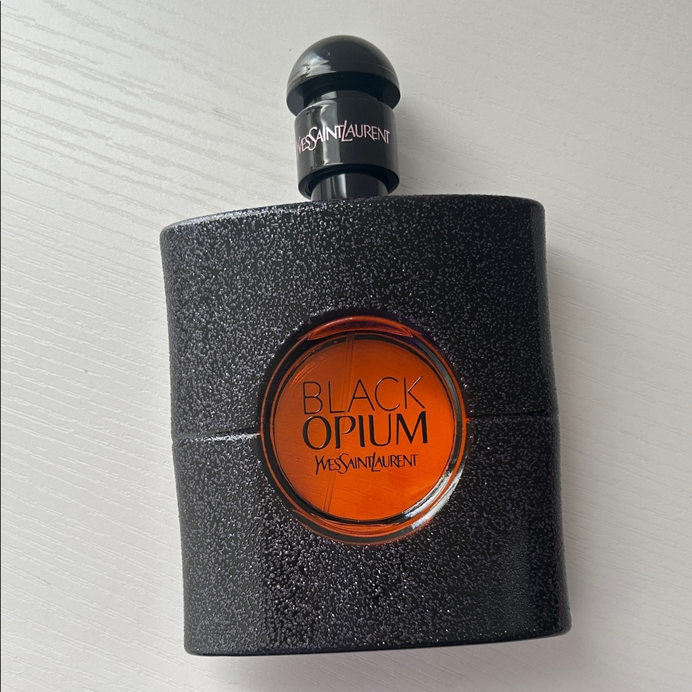 Yves Saint Laurent- off brand- Black Opium with Orange Detail